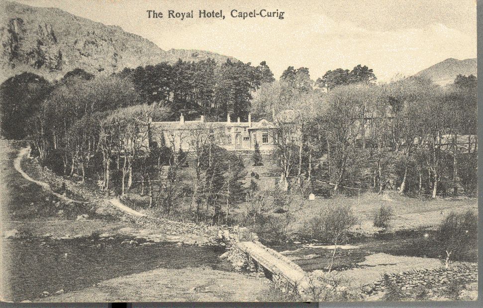 Royal Hotel, postcard. © Crown Copyright RCAHMW.